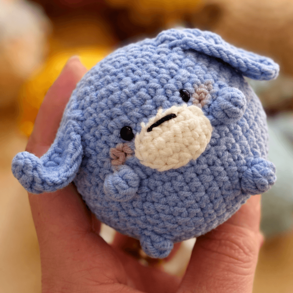 Chubby amigurumi animal