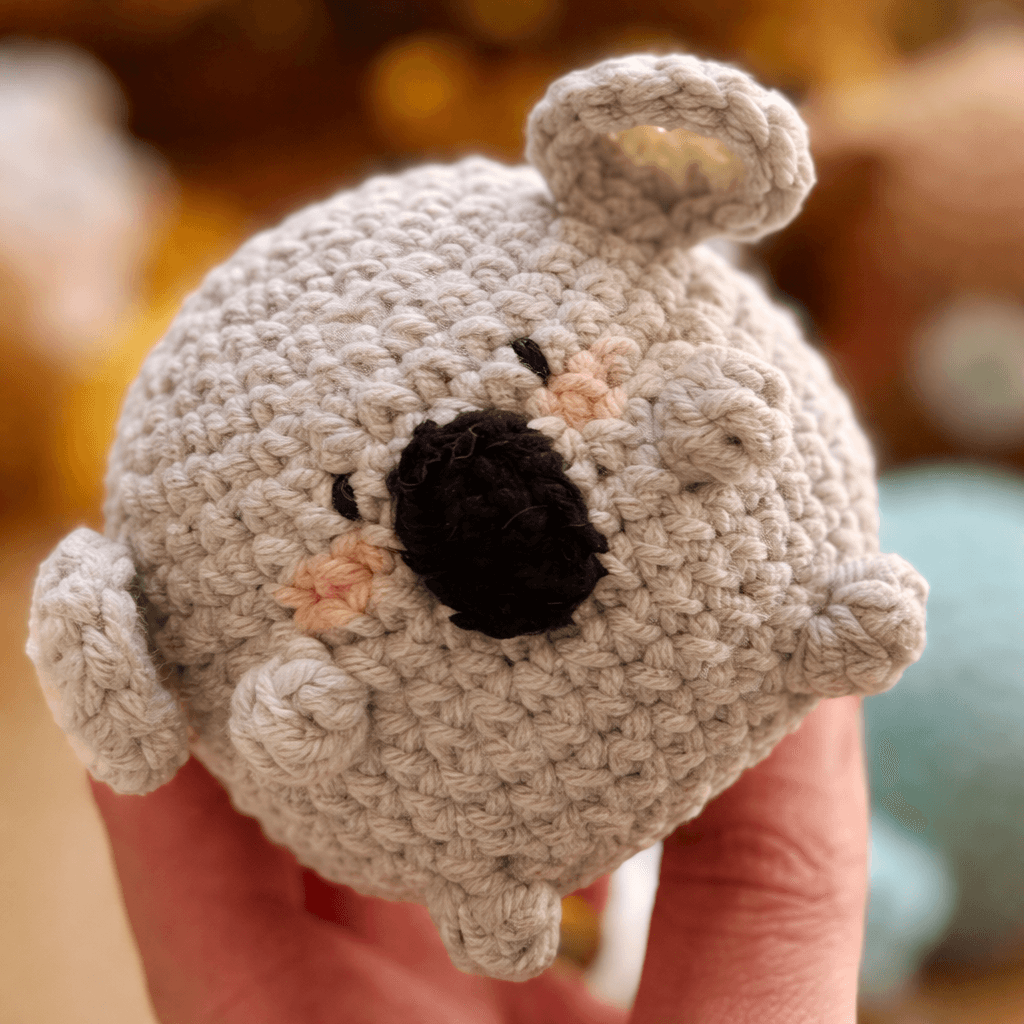 Chubby amigurumi animal